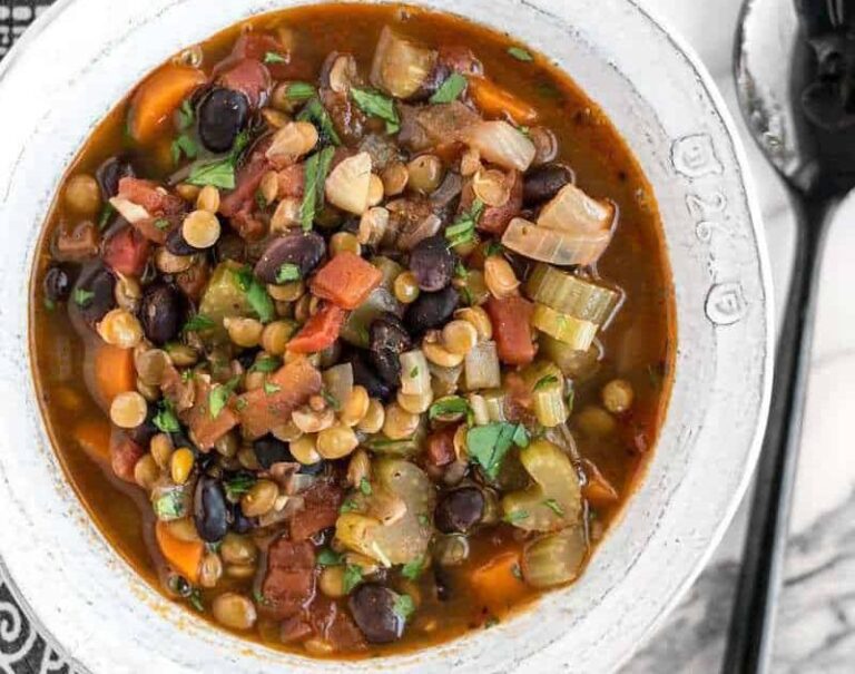 Easy Lentil Vegetable Soup