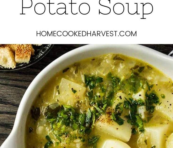Garlic Potato Soup
