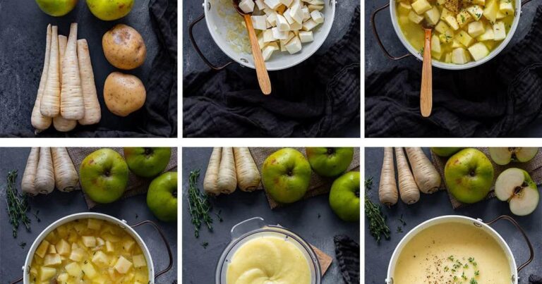 Apple Season: Parsnip & Bramley Apple Soup
