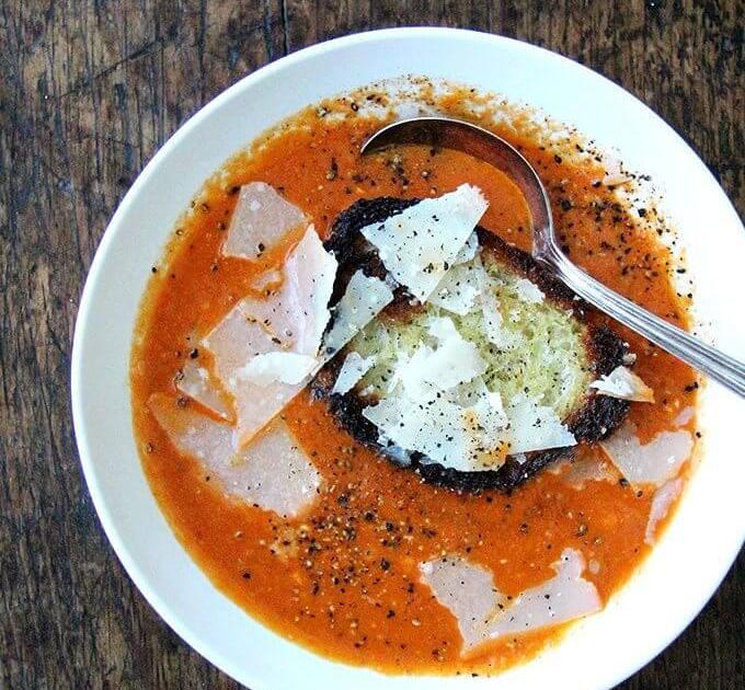 ALEX’S FAVORITE TOMATO SOUP