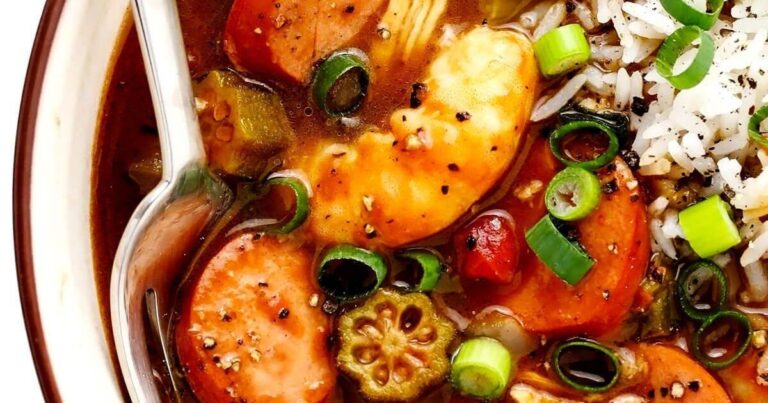 Andouille Sausage-Chicken Gumbo