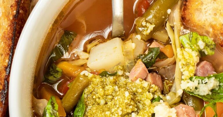 Autumn Minestrone Soup