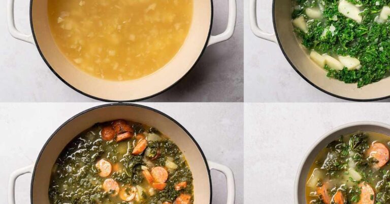 Easy Caldo Verde Recipe (Portuguese Soup with Greens)
