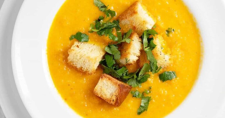 Carrot & Coriander Soup