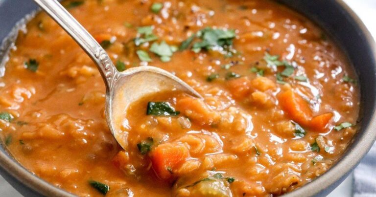 Carrot and Jicama Soup