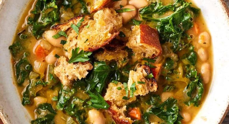 Chicken, White Bean & Kale Soup