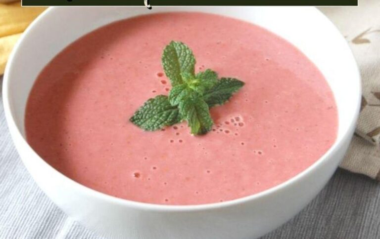 Chilled Pepper and Mascarpone Soup