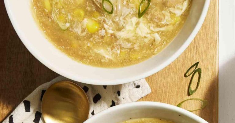 Comforting Chinese Style Chicken Corn Soup