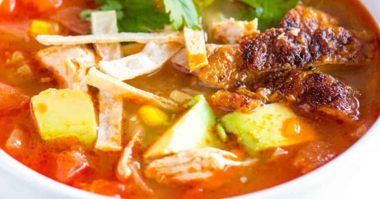 This Chicken Tortilla Soup Is The Coziest Meal for Your Long Winter Nights