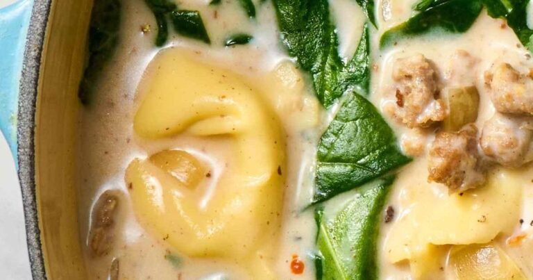 Creamy Chicken Sausage Vegetable Chowder