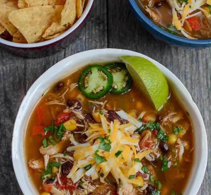 Crock Pot Beef Taco Soup
