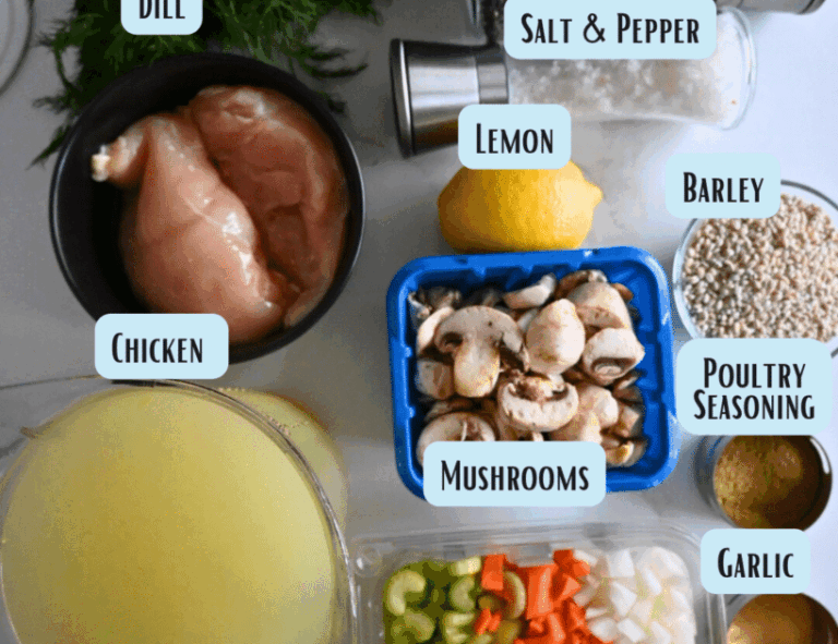 Crock Pot Chicken Barley Soup