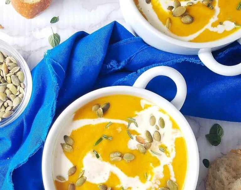 Crockpot Butternut Squash Soup Recipe (Panera Bread Copycat)