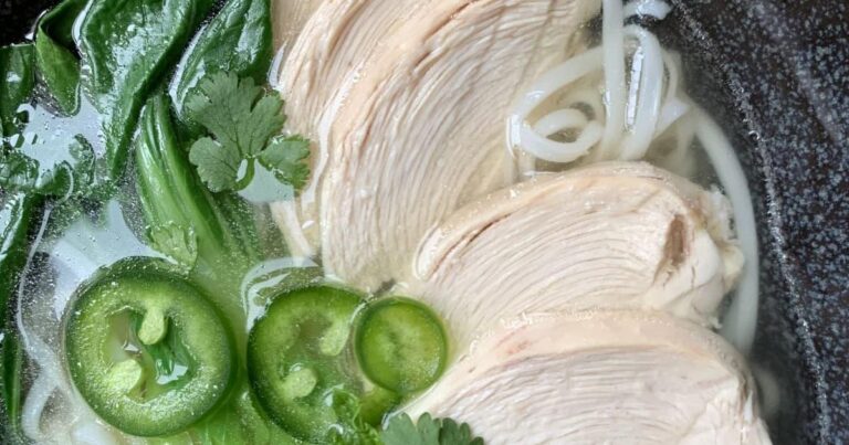 Easy Crockpot Chicken Pho