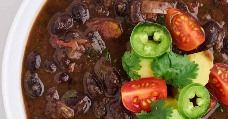 Easy Black Bean Soup Recipe