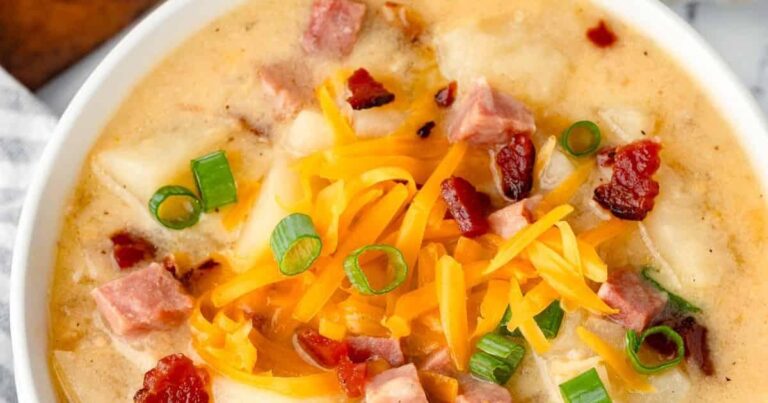Easy Crockpot Potato Soup Recipe