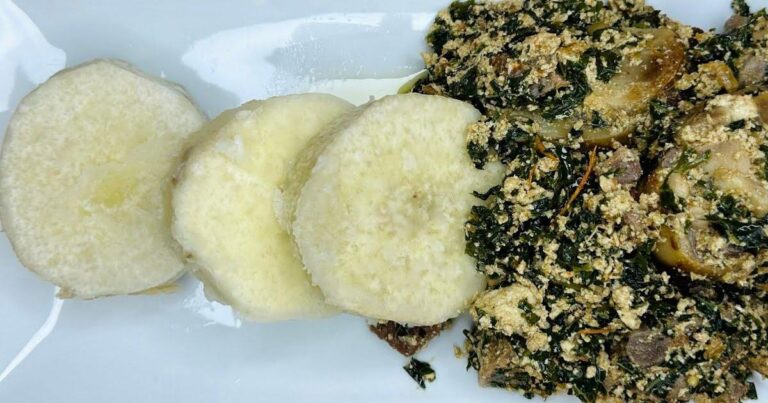 Egusi Pumpkin Leaves Soup/Okongobong/Ugu