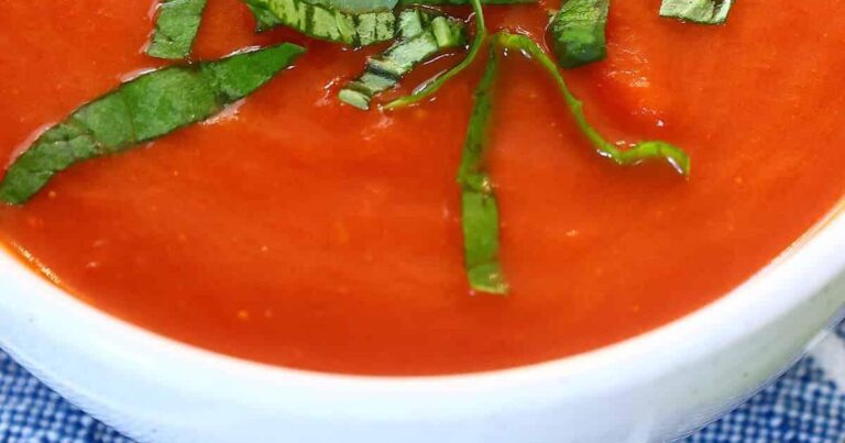 Gazpacho with Ditalini