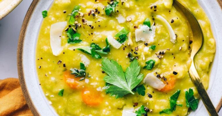 Ggluten Free Vegan Pea Soup (Sto vetop, Crockpot, Instant Pot)
