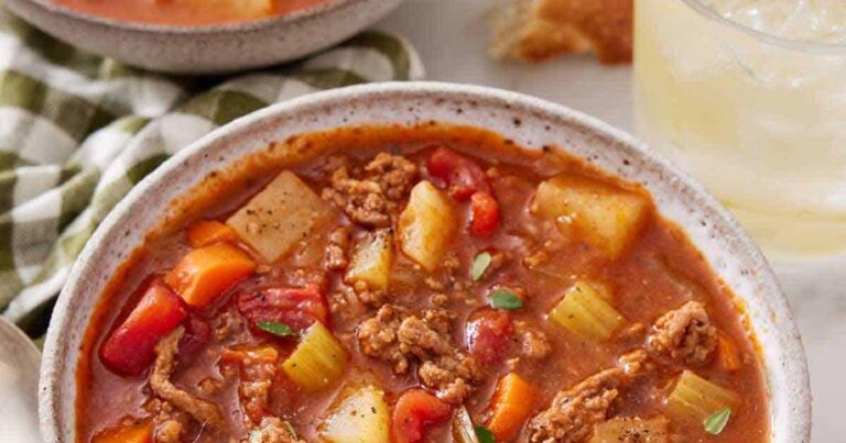 Ground Beef Soup