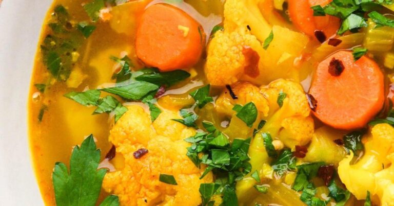 Hearty Autumn Vegetable Soup with Epinutrients