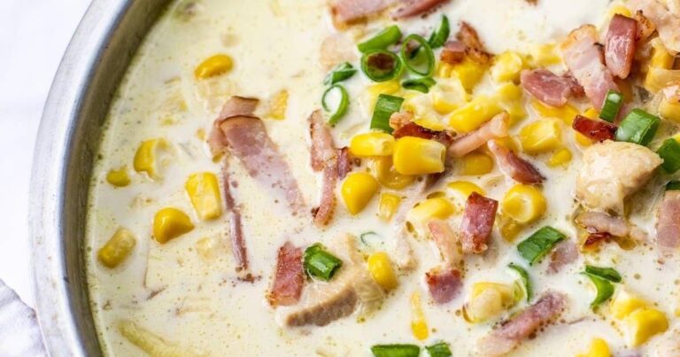 Homemade Chicken And Corn Soup