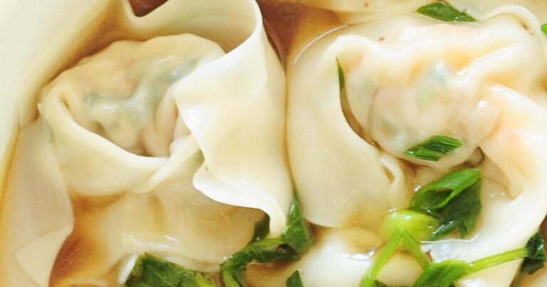 Homemade Wonton Soup