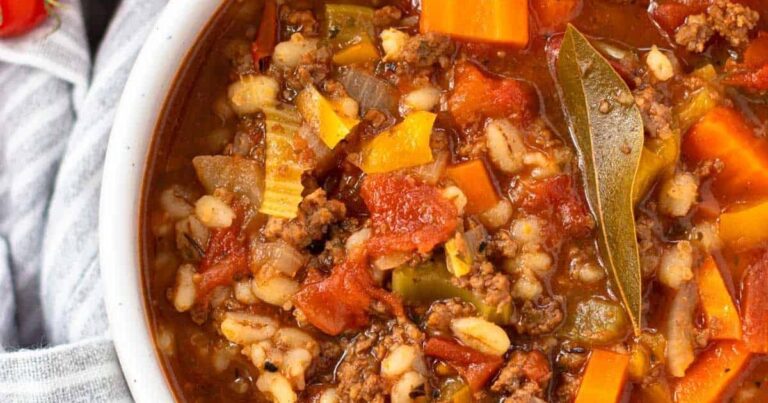 Instant Pot Best of Bridge Hamburger Soup