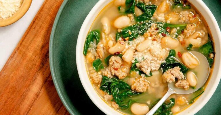 Italian Sausage Soup With White Beans – Canning Recipe