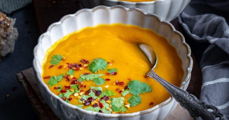 Jamie Oliver Pumpkin and Sweet Potato Soup