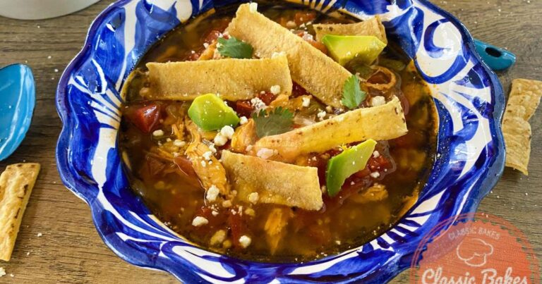 Keto Chicken Tortilla Soup