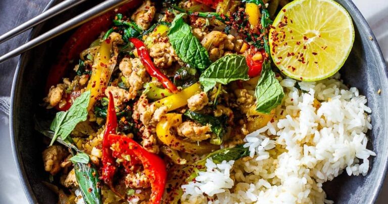 Khmer Lemongrass Chicken Soup