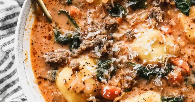 Meatball and Mini Raviolai Soup
