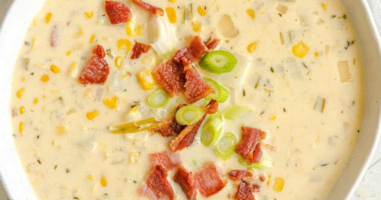 Mexican Style Easy Corn Chowder