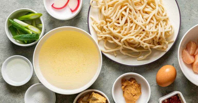 miso udon noodle soup
