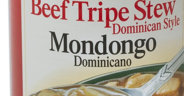 Mondongo Soup (Tripe Stew)