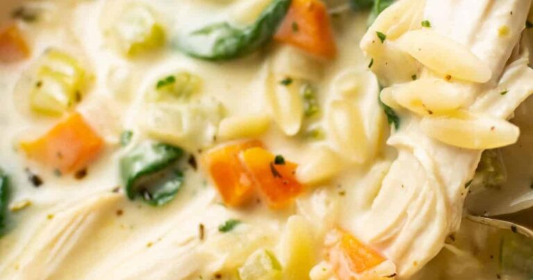 Orzo Lemon Soup Recipe
