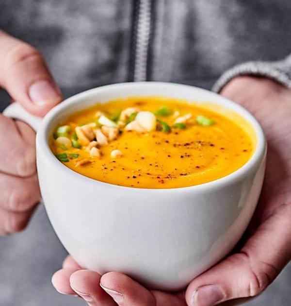 Pumpkin and Roasted Carrot Soup
