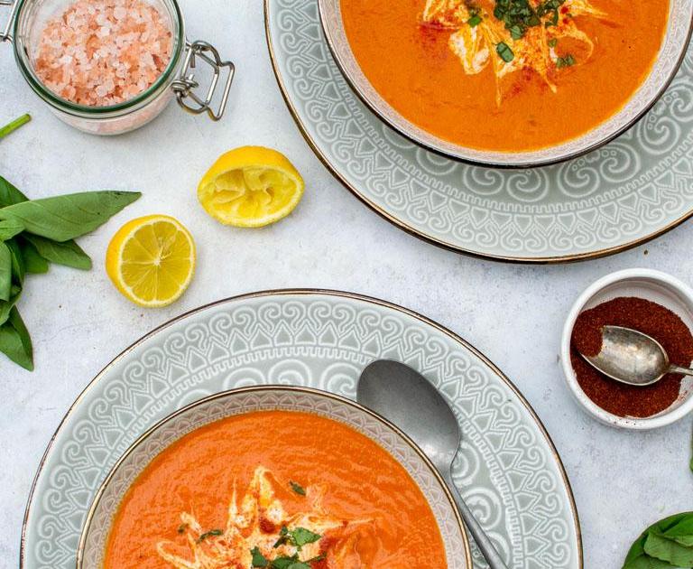 Roasted Red Pepper & Tomato Soup