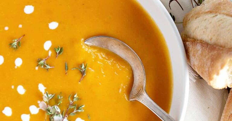 Savory Butternut Squash Soup