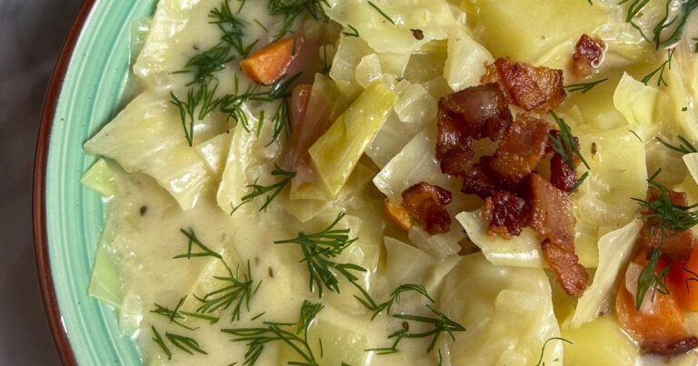 Savoy Cabbage Bean Soup