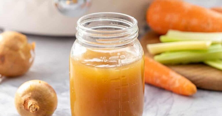 Homemade Bone Broth in the Slow Cooker