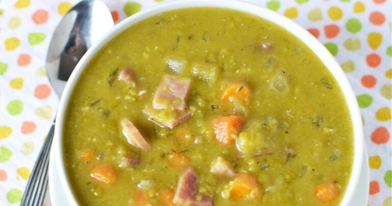 Slow Cooker Split Pea Soup