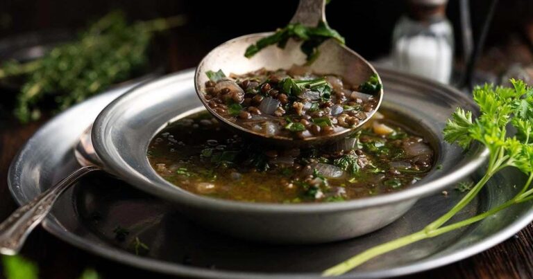 Spooky Green Eyeball Soup