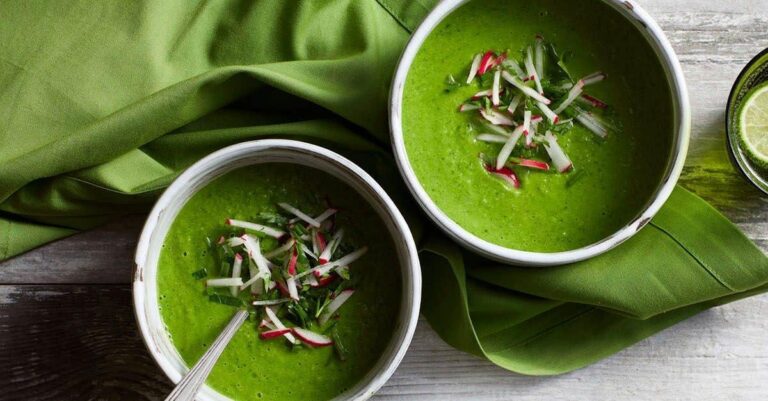 Springy, Zingy Melon Soup