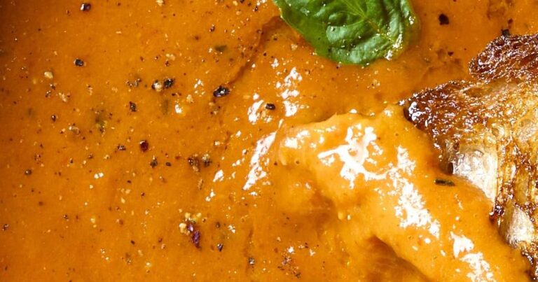 Tomato Pesto Soup (GF) (V)