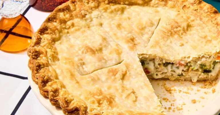 Turkey And Mashed Potato Pot Pie Soup