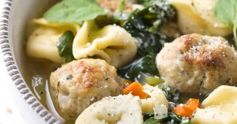 Turkey Soup with Pasta and Swiss Chard