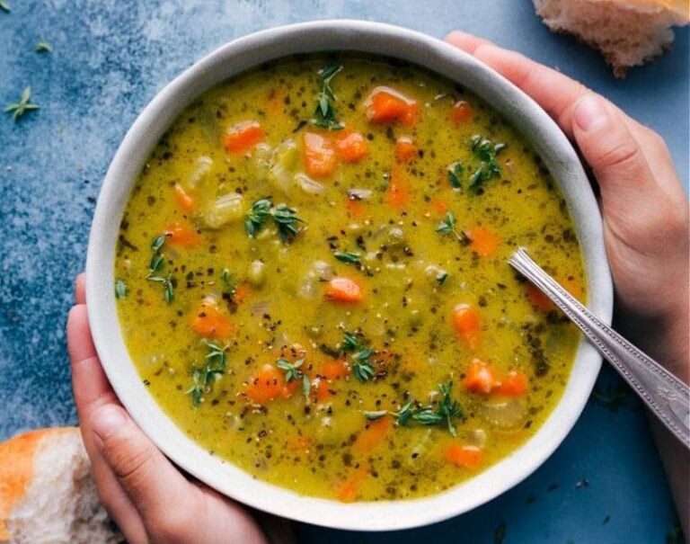 Vegan Split Pea Soup Instant Pot Recipe