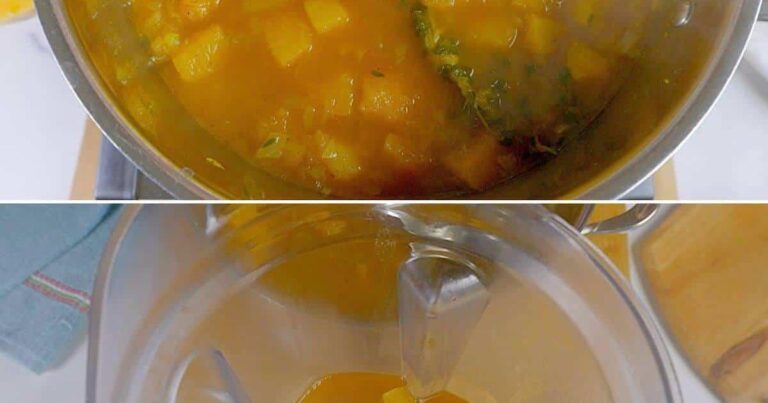Za’atar Spiced Butternut Squash Soup